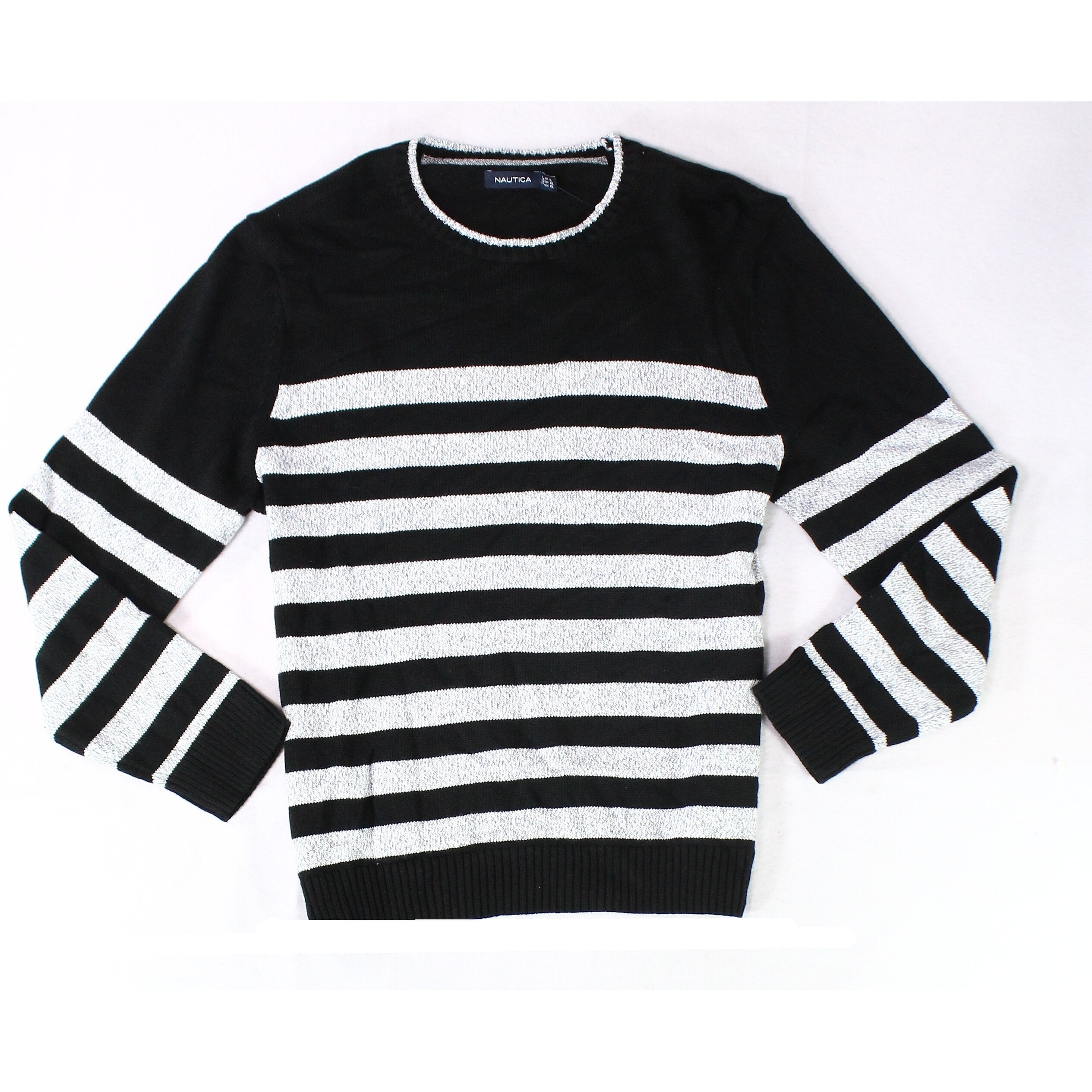 black nautica sweater