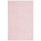 preview thumbnail 28 of 120, SAFAVIEH Handmade Abstract Birdie Modern Wool Rug 6' Square - Pink/Ivory - Square