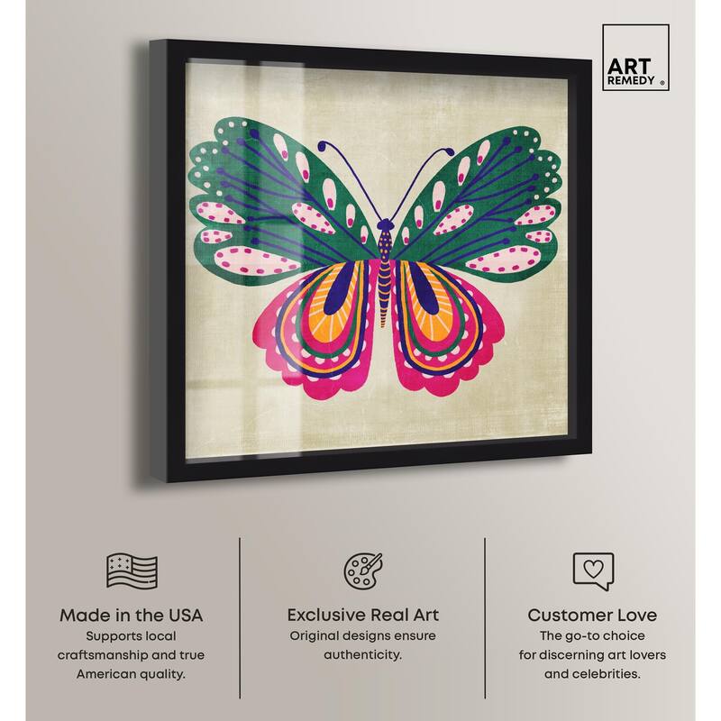 Butterfly Wings Shadowbox by Art Remedy