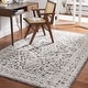 preview thumbnail 6 of 10, SAFAVIEH Handmade Roslyn Marjo Oriental Wool Rug 3' x 5' - Dark Grey/Ivory - Rectangle