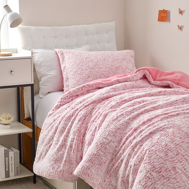 Shortcake - Coma Inducer® Oversized Comforter Set - Strawberry Pink