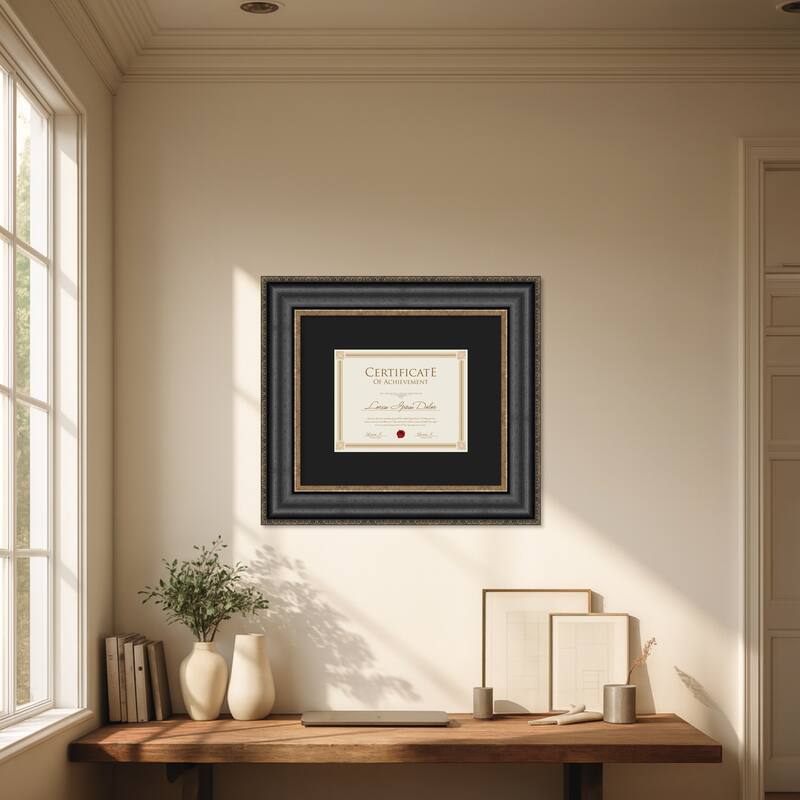 Thomas Black Bronze Framed Picture Frame, Photo Frame