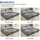 preview thumbnail 7 of 31, Garvee Washable Semicircle Geometric Stripes Area Rug