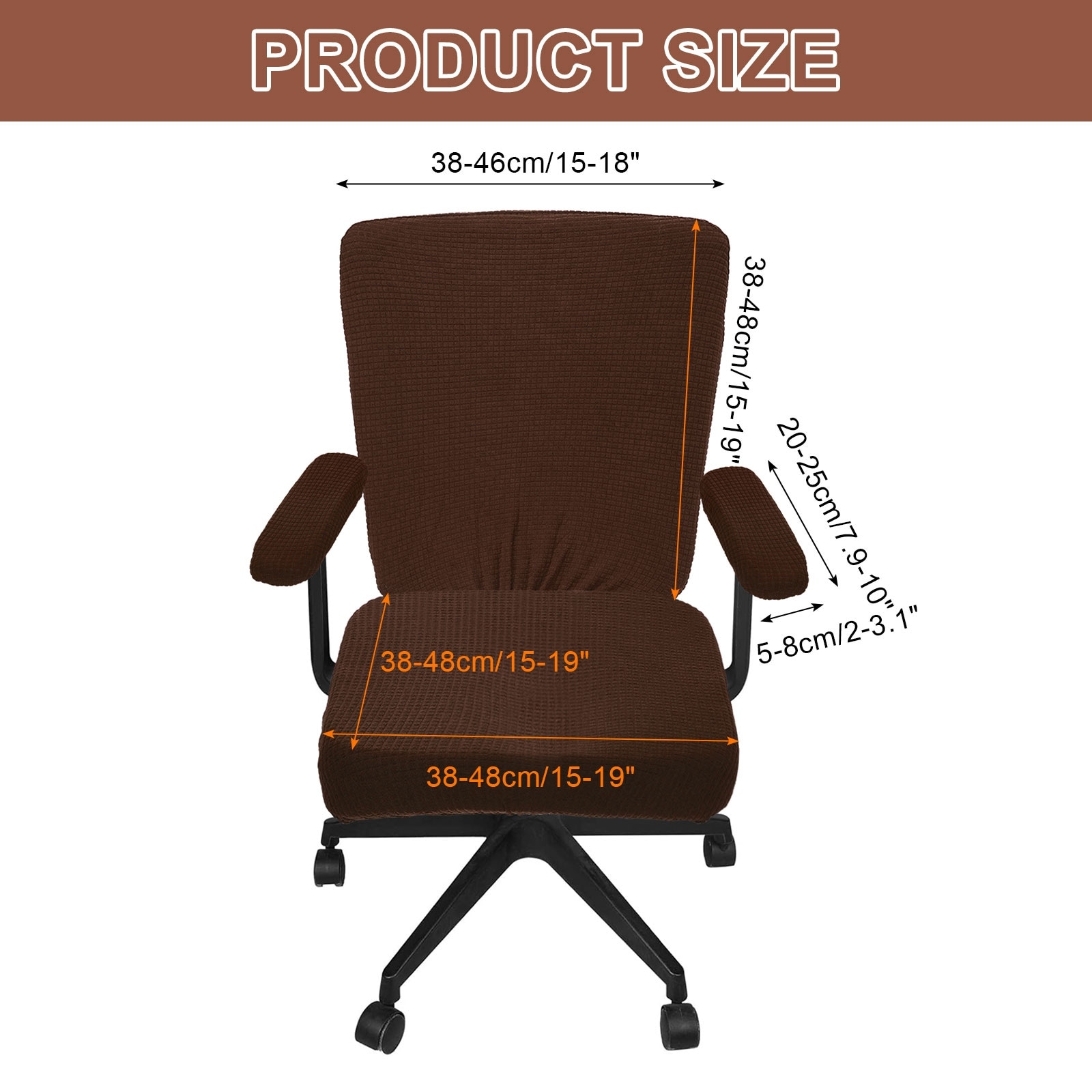 Office Chair Covers, Stretchable Computer Chair Slipcover