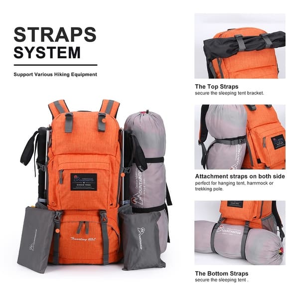 40l outdoor hiking travel backpack [M5832II]MOUNTAINTOP® Ventura 40L Rucksack SHENHU Hiking Backpack 40L Waterproof
