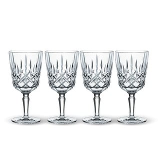Nachtmann Set of 4 Noblesse Crystal Cocktail Glasses - 12 oz