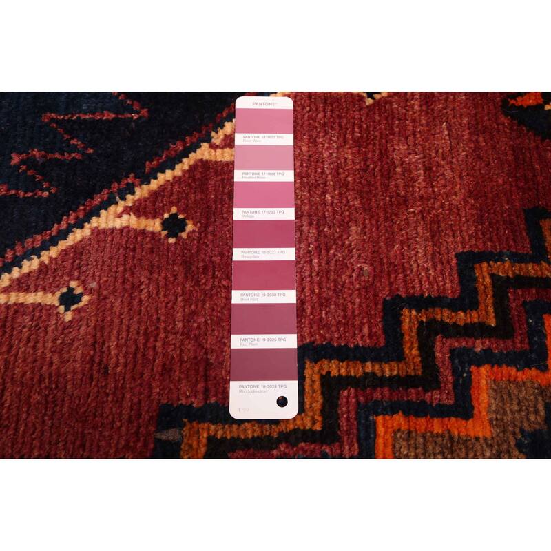 ECARPETGALLERY Hand-knotted Konya Anatolian Burgundy Wool Rug - 4'7 x 9'2