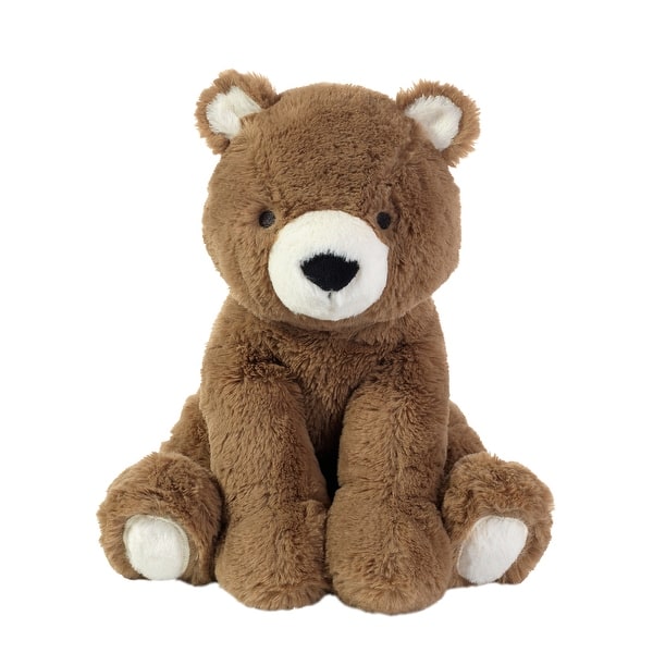 slide 2 of 6, Lambs & Ivy Sierra Sky Brown Plush Bear Stuffed Animal Toy Plushie - Wally