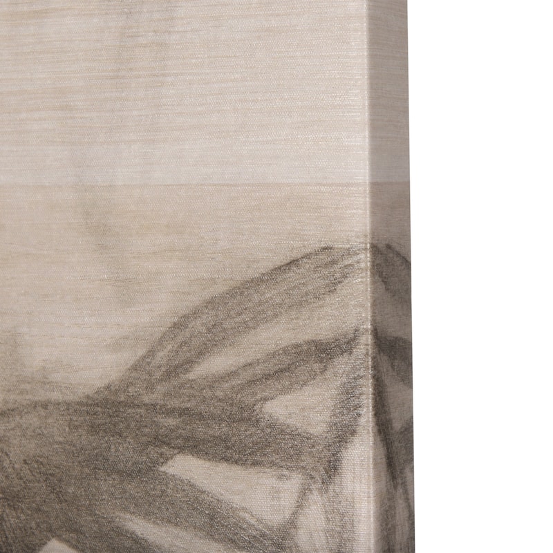 Shadows On Wood II (40 x 60) Canvas Art Print