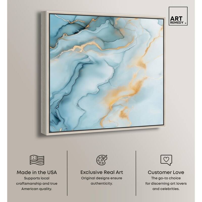 Precious Flow Canvas by Art Remedy