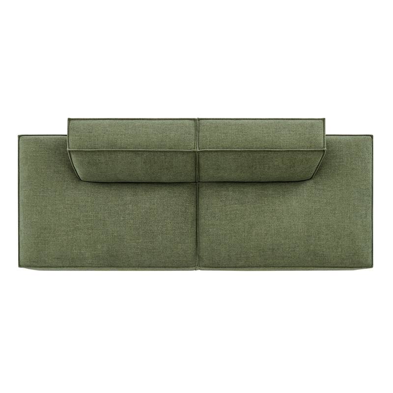 Restore 2-Piece Performance Fabric Upholstered Modular Loveseat