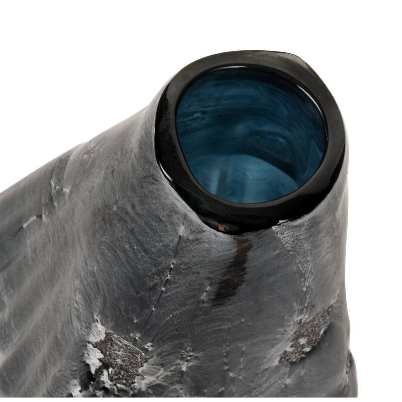 Elk Home Cognate Aged Blue Glass 6.25 Inch Wide Vase