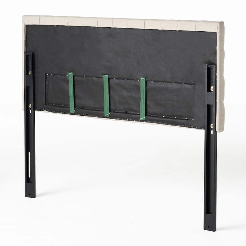 Jezebel Adjustable Full/Queen Tufted Headboard by Christopher Knight Home