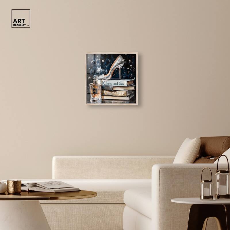 Sparkling Stars Heel Shadowbox by Art Remedy