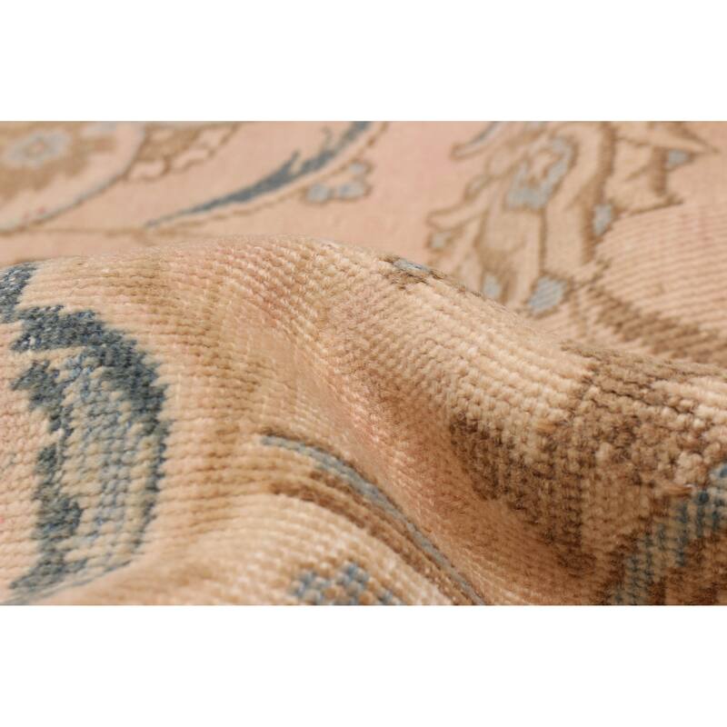 ECARPETGALLERY Hand-knotted Antalya Vintage Light Copper Wool Rug - 9'9 x 13'1