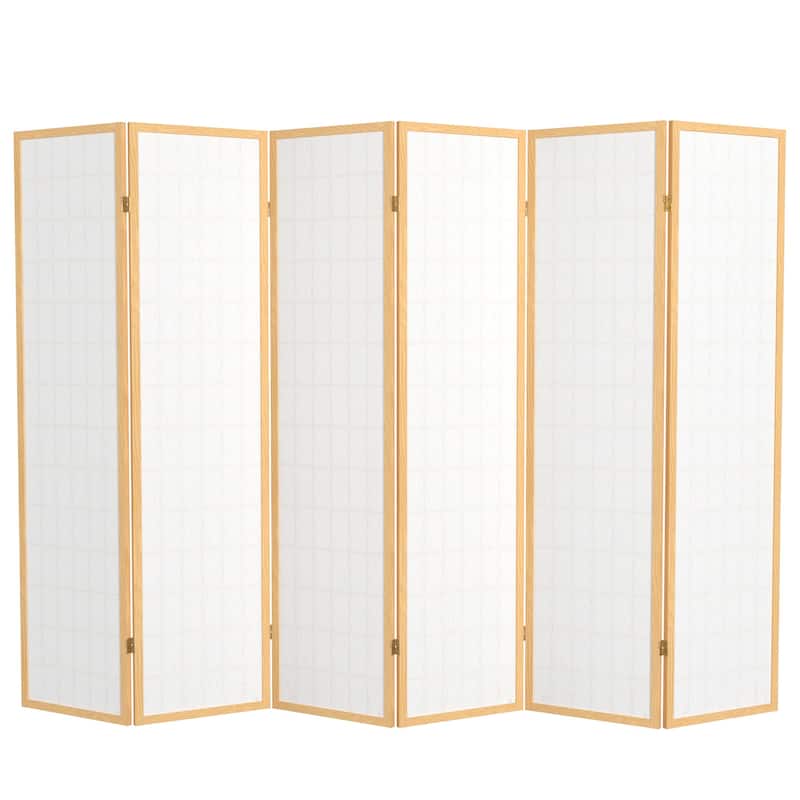 Wood and Rice Paper Windowpane Shoji Screen (China)