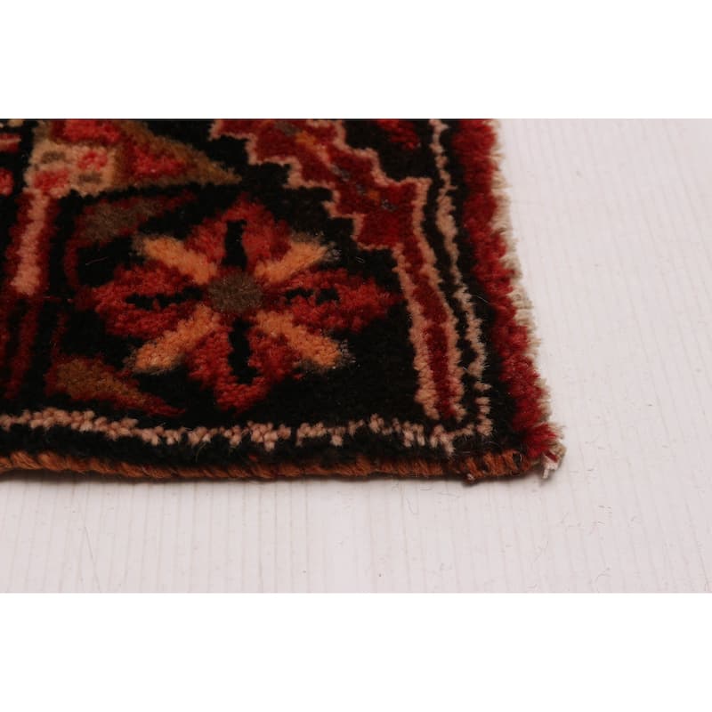 ECARPETGALLERY Hand-knotted Andelz Red Wool Rug - 4'8 x 10'6