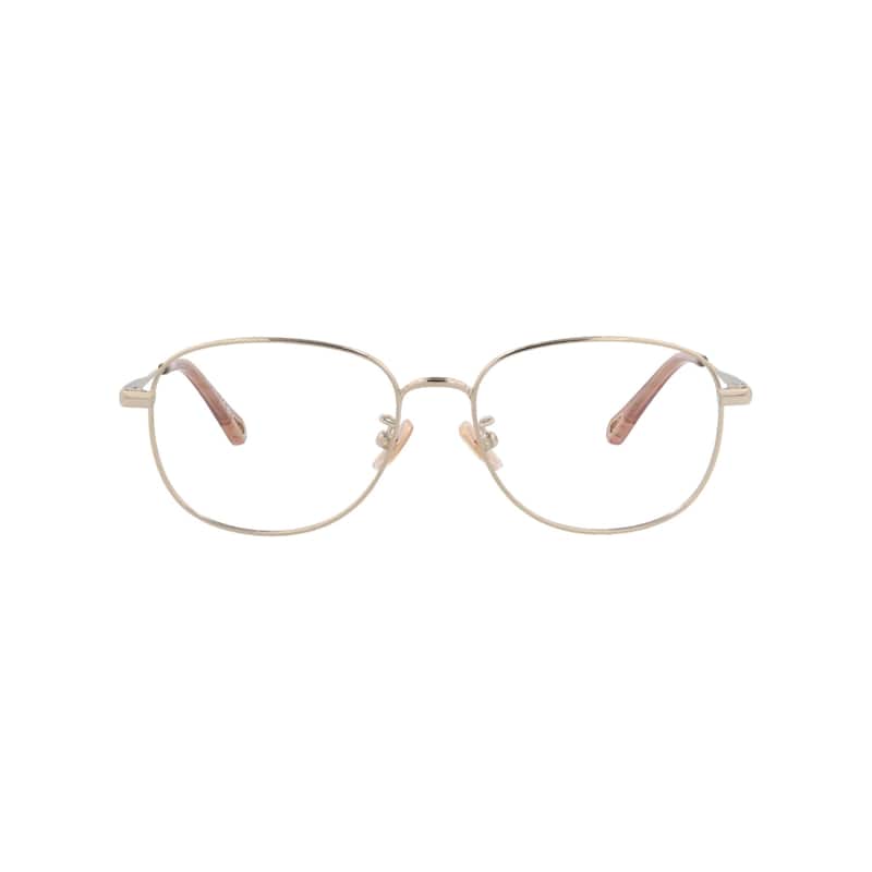 Chloé Round-Frame Metal Optical Frames - Gold Gold Transparent - Gold