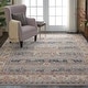 preview thumbnail 10 of 69, Nourison Vintage Kashan Traditional Area Rug 8' 10" x 11' 10" - Grey - Runner/Rectangle