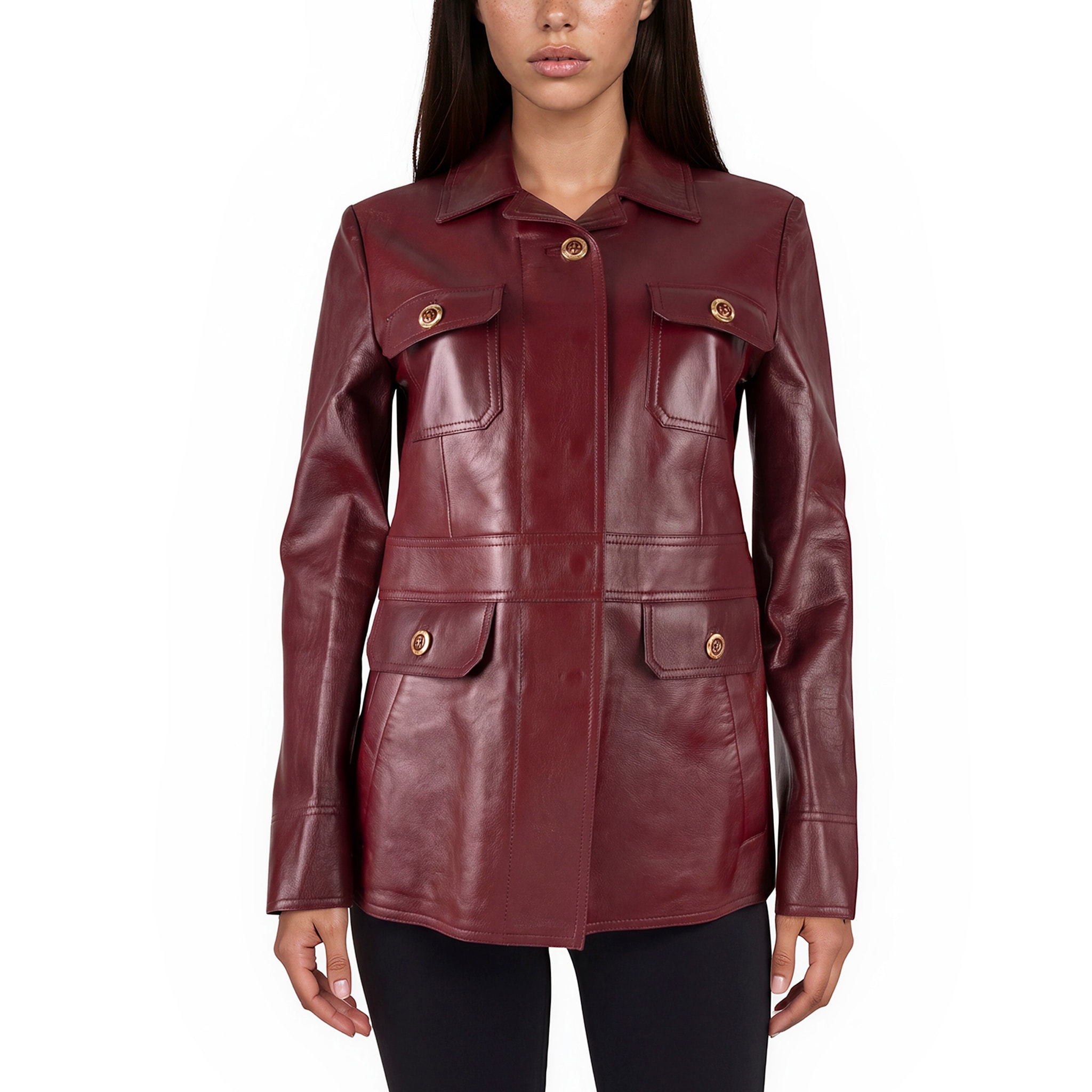 Gucci Lambskin Leather Jacket