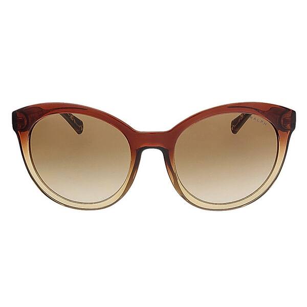 Shop Polo Ralph Lauren Ra5211 151413 Brown Gradient Cat Eye