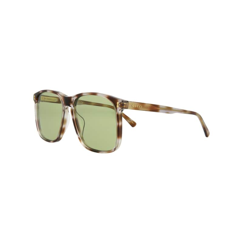 Gucci Square-Frame Acetate Sunglasses