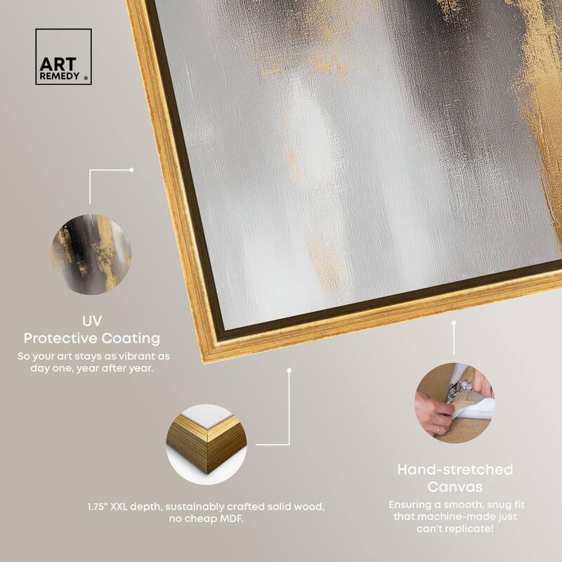 Gleaming Abyss II Canvas by Art Remedy