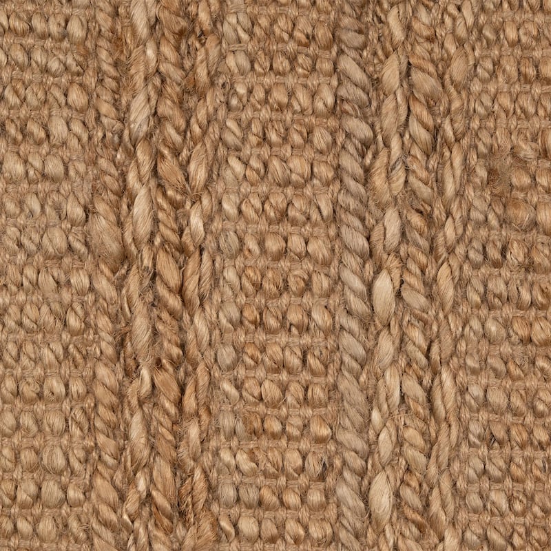 Sevita Nia Abel Farmhouse Striped Hand-Woven Jute Area Rug