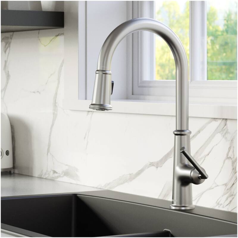 Karran USA KKF330 Elwood 1.8 GPM Single Hole Pull Down Kitchen Faucet