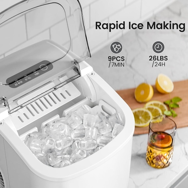 Portable ice freezer top