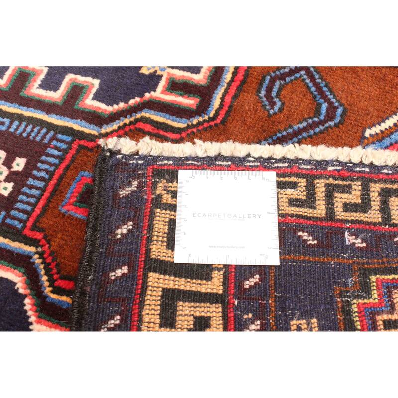 ECARPETGALLERY Hand-knotted Teimani Brown Wool Rug - 2'8 x 4'4