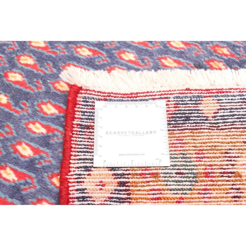 ECARPETGALLERY Hand-knotted Andelz Dark Navy Wool Rug - 3'2 x 5'1