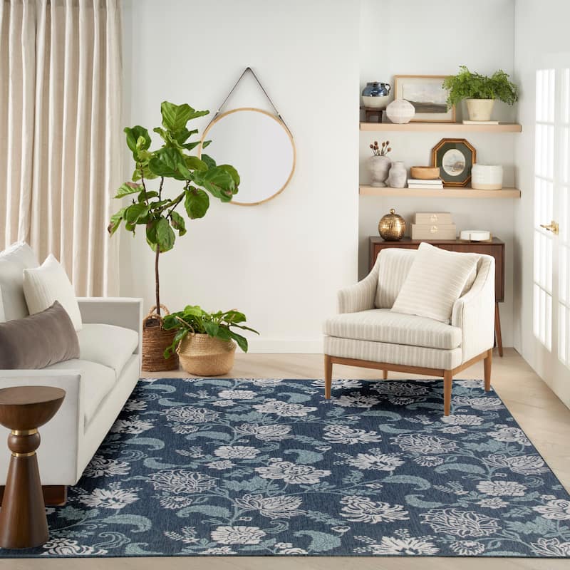 Nourison Garden Oasis Indoor/Outdoor Nature Area Rug