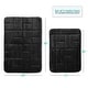 preview thumbnail 24 of 131, Clara Clark Ultra Soft Non Slip and Absorbent Bath Rug - Tiled Velvet Memory Foam Bath Mat