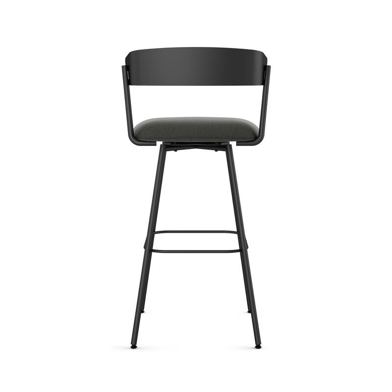 Amisco Ludwig Swivel Counter and Bar Stool