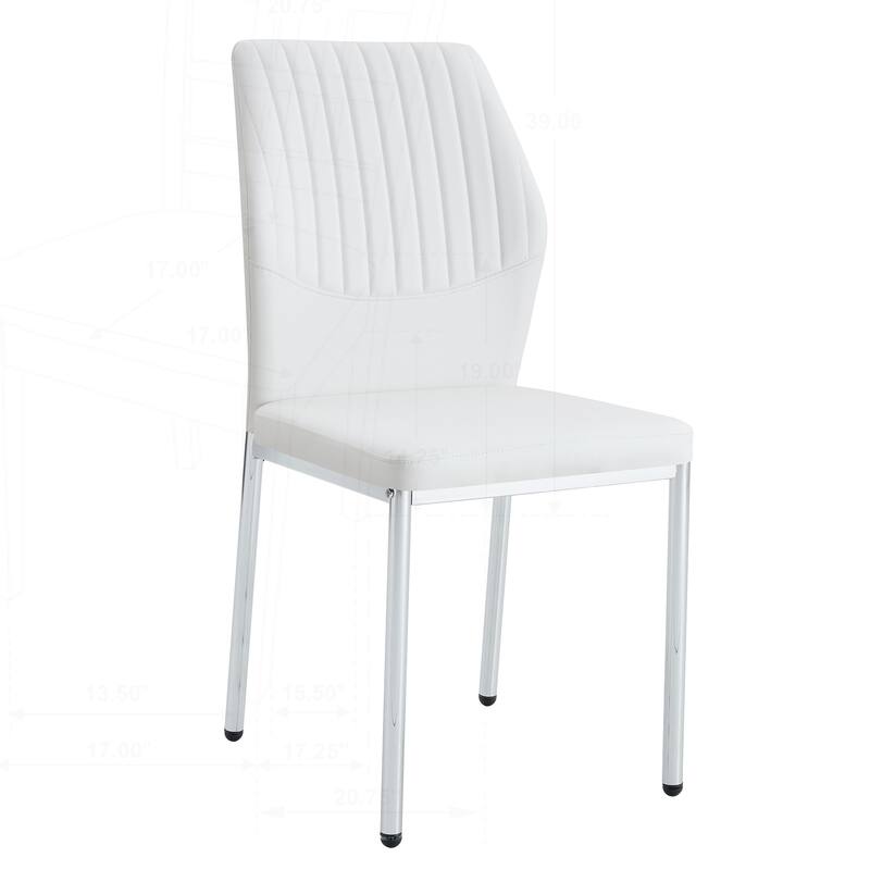 Luxurious Ergonomic Dining Chair Set - Stylish and Comfortable