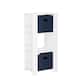 Option White with Navy Bins
