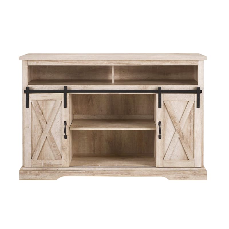 Middlebrook 52-inch Highboy Sliding Barn Door TV Stand