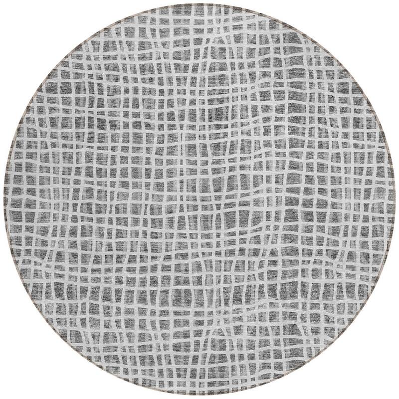 HomeRoots Striped Transitional Rectangle Outdoor Rug