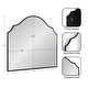 preview thumbnail 55 of 89, Kate and Laurel Leanna Framed Arch Wall Mirror