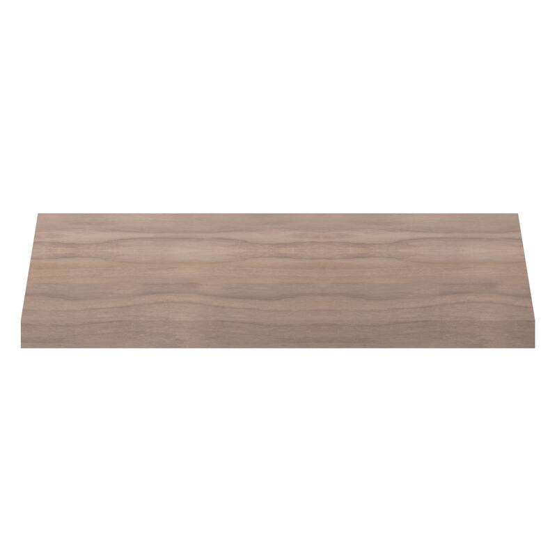 WM49: 3-in H x 2-1/10-in P x 3-7/10-in F x 96-in L Americraft Solid Hardwood Stain Grade Crown Moulding