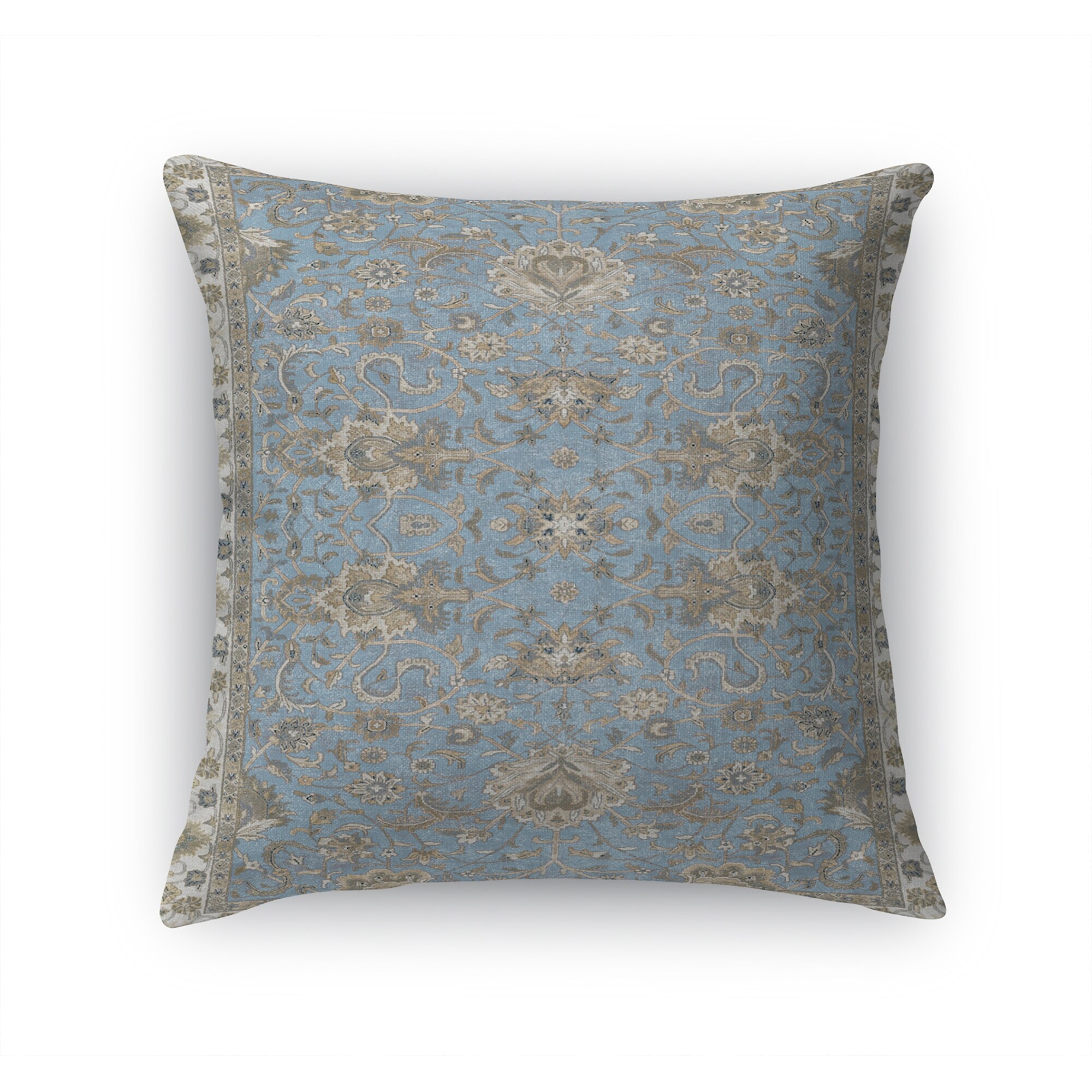 Light blue and online gold pillows