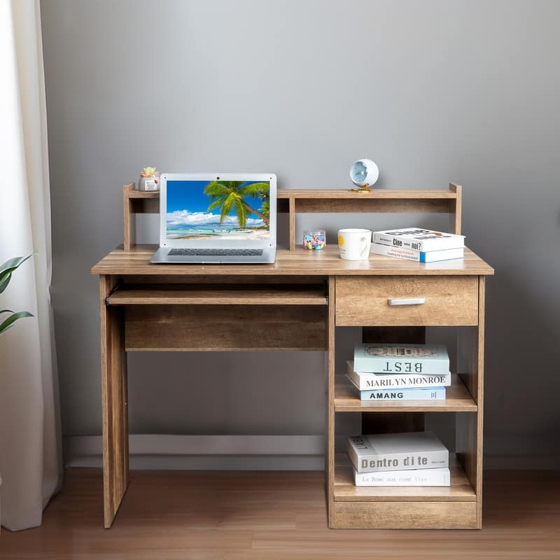 43" General Style Modern E1 15MM Chipboard Computer Desk