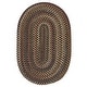 preview thumbnail 14 of 12, Copper Grove Coconino Transitional Braided Area Rug 10' x 10' Round - Dark Brown