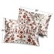 preview thumbnail 4 of 4, Sweet Jojo Designs Ivory/Orange Boho Vintage Floral Girl Decorative Satin Pillowcases - 2 Pack Set - Bohemian, Wildflower, Rust