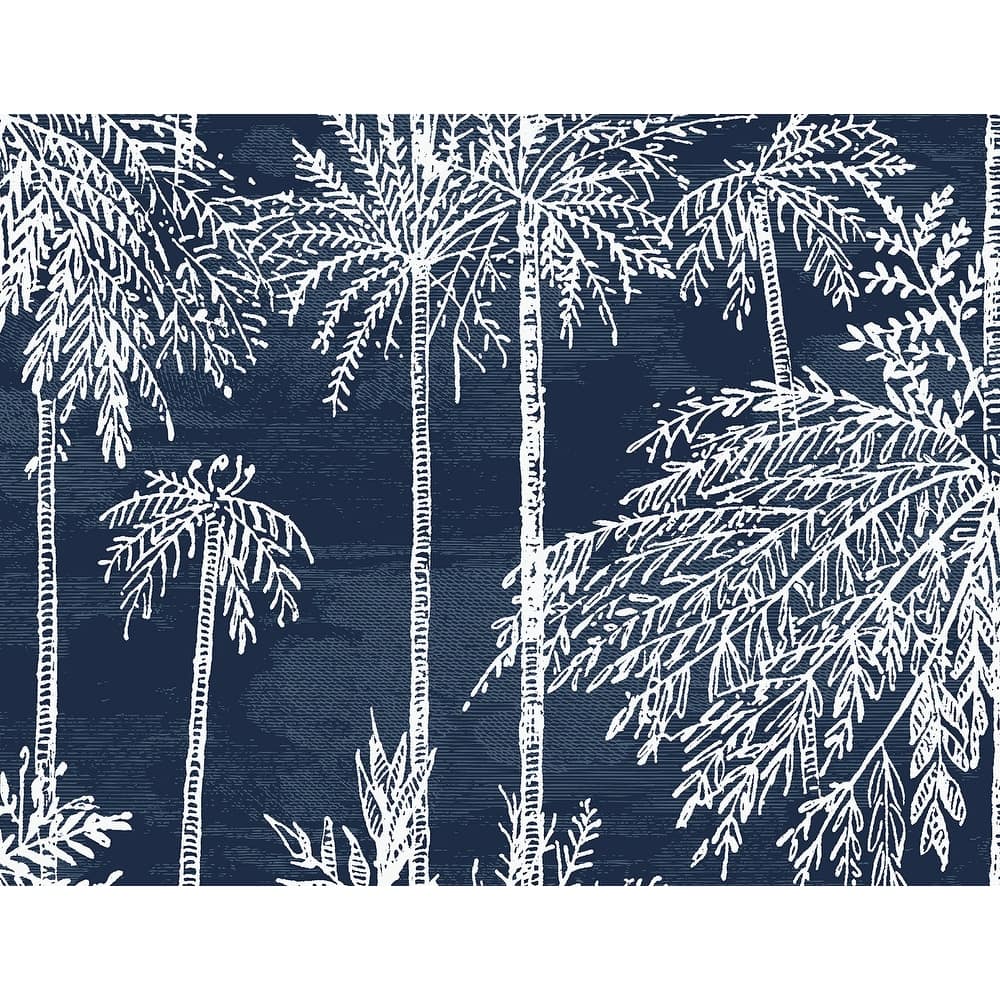 Lillian August Palm Grove Embossed Vinyl Unpasted Wallpaper