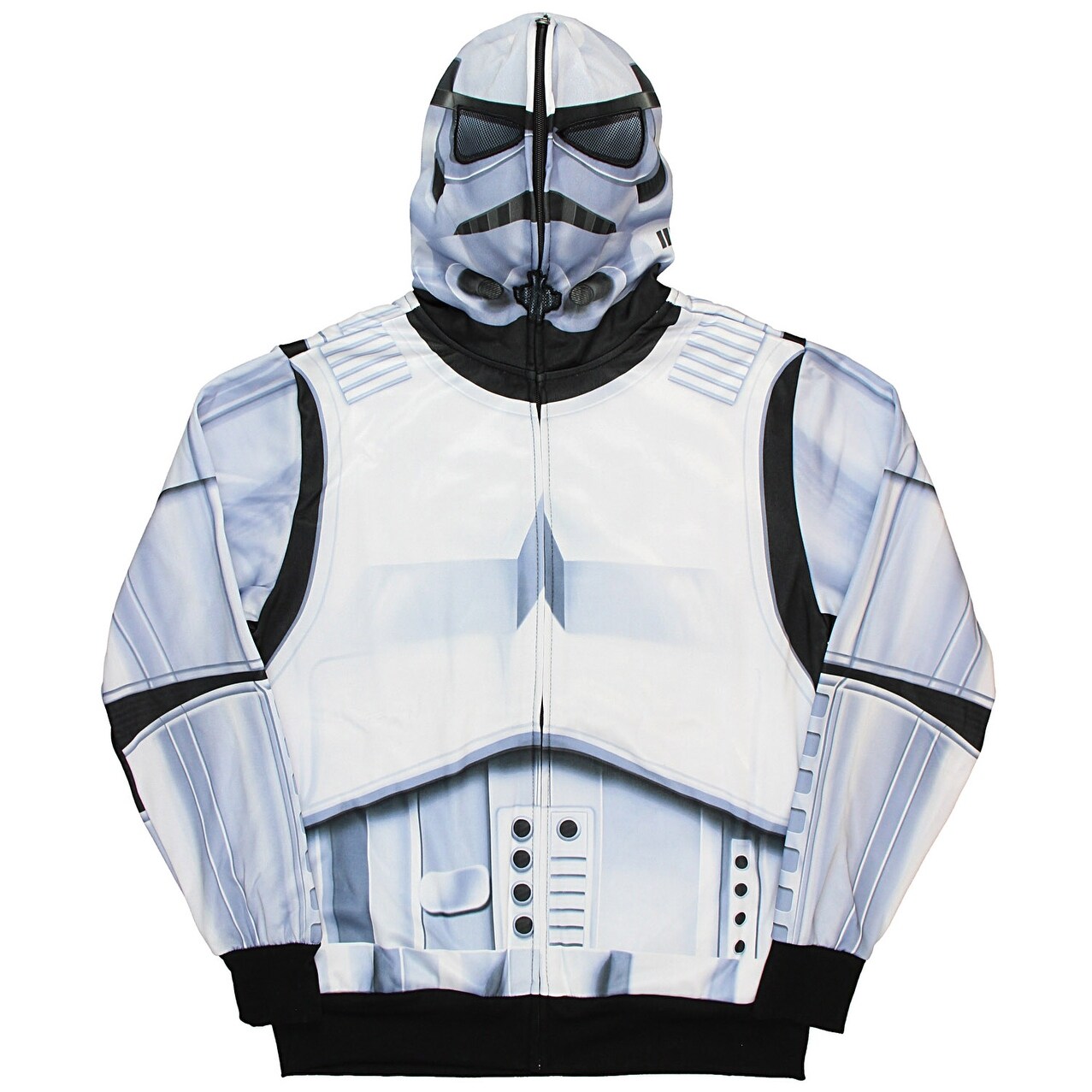 stormtrooper zip up hoodie