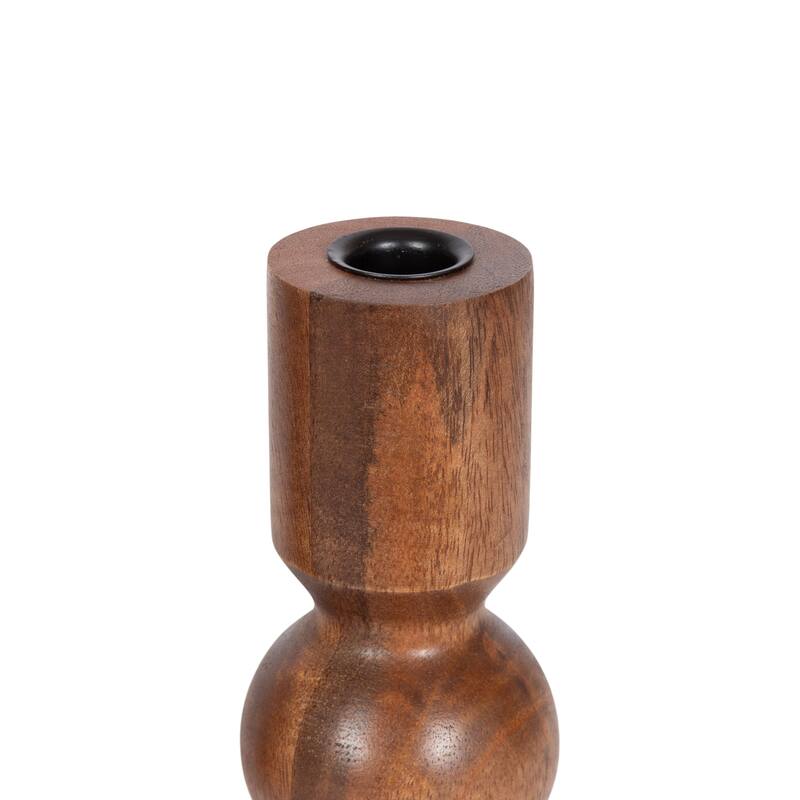 Kate and Laurel Pico Taper Candle Holder Set