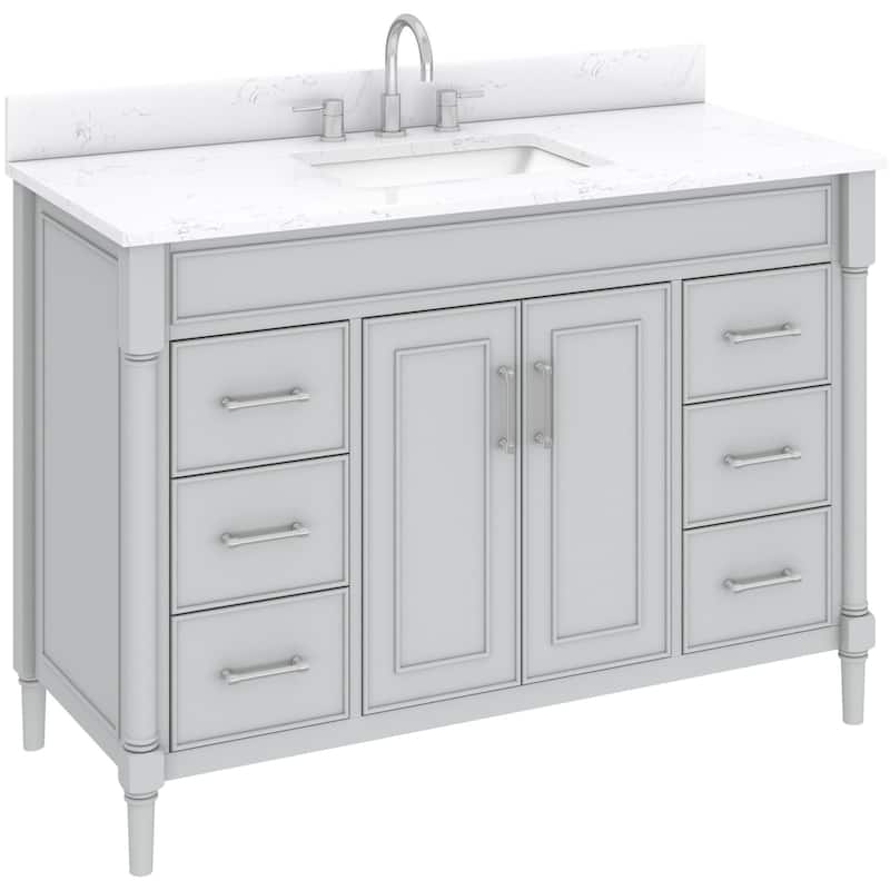 Avanity BRISTOL-VS49-E Bristol 49" Free Standing Single Basin Vanity