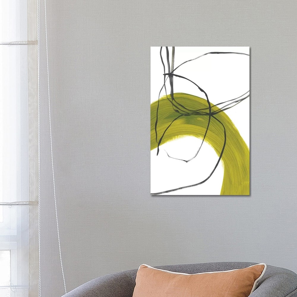 iCanvas "Citron Fusion No. 1" by Bronwyn Baker Canvas Print